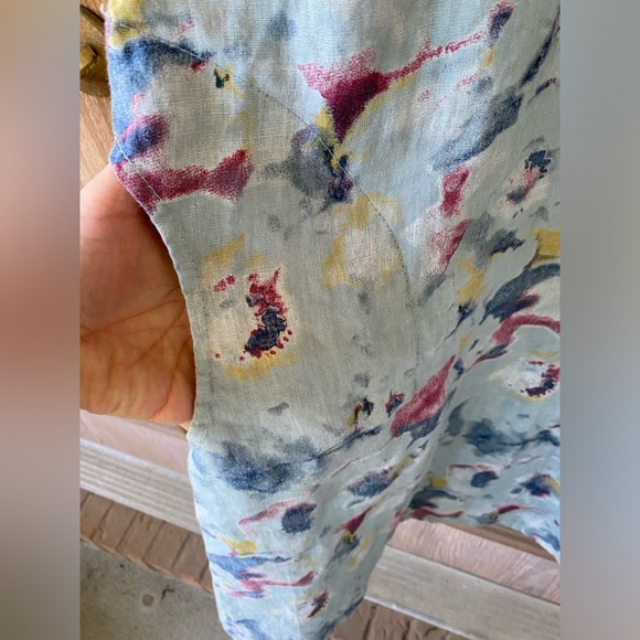 Colorful linen dress - Picture 5 of 7